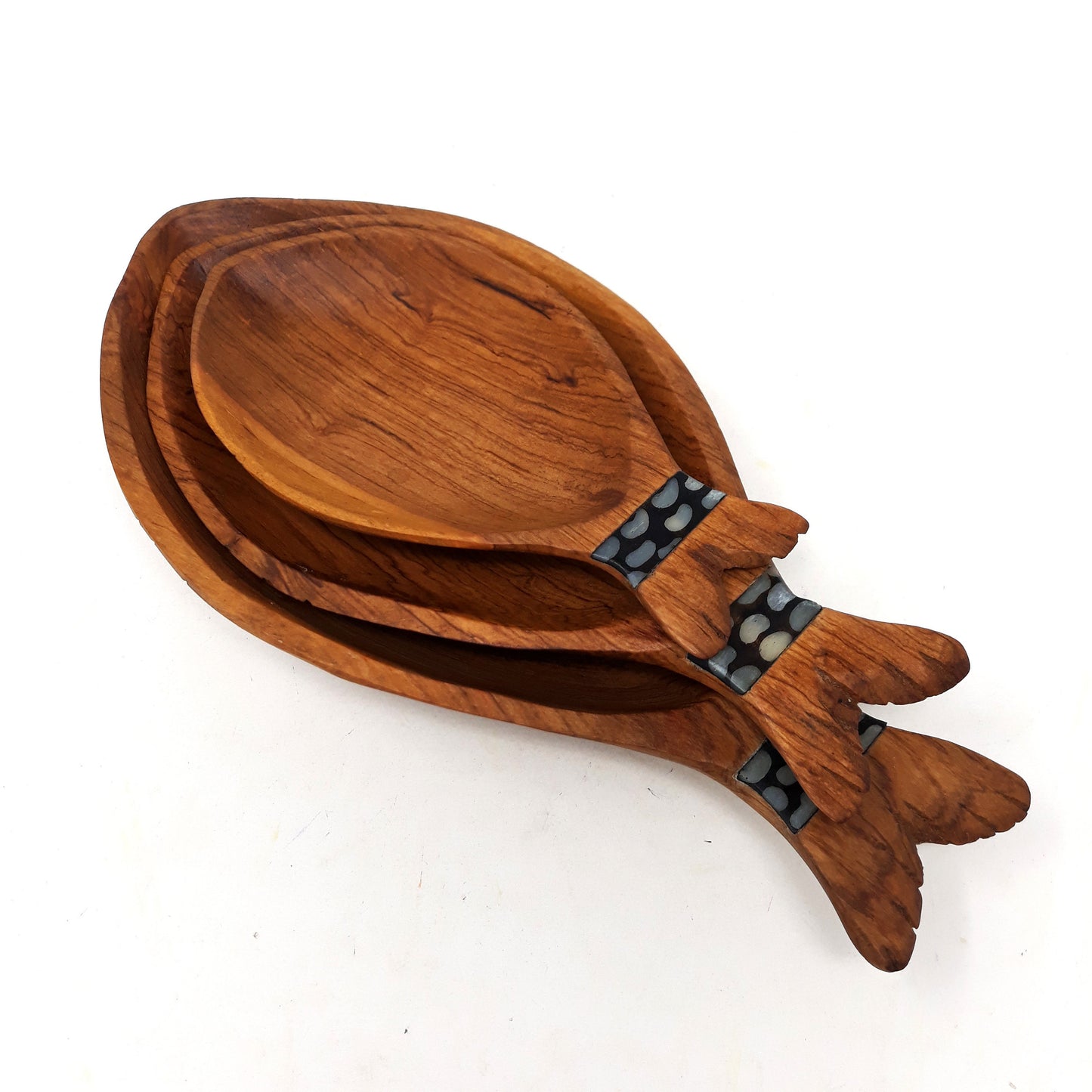 Rustic wooden bowls, wooden bowl set, Rustic bowl set, Housewarming gift, Chef gift, wooden kitchen gifts, Christmas gift idea, Mom gift