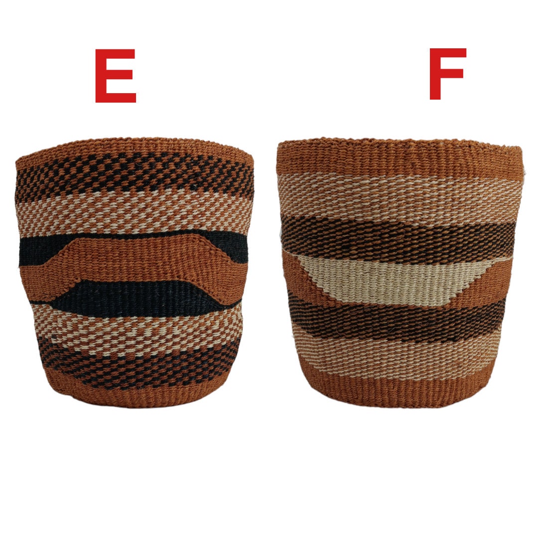 Woven Plant basket, Basket planter, African basket, Baskets for plants, Storage baskets, Sisal basket, boho baskets, Plant baskets, Mom gift