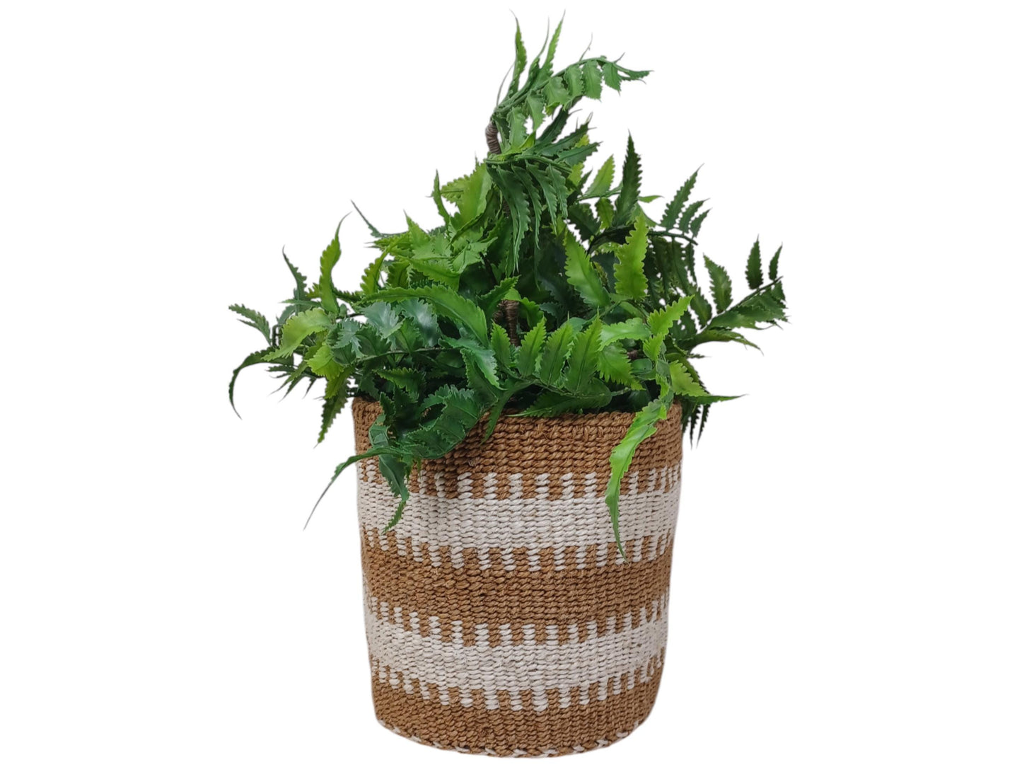 Rustic Handwoven Storage Basket | 7” Natural Basket for Keys, Toys & Everyday Use