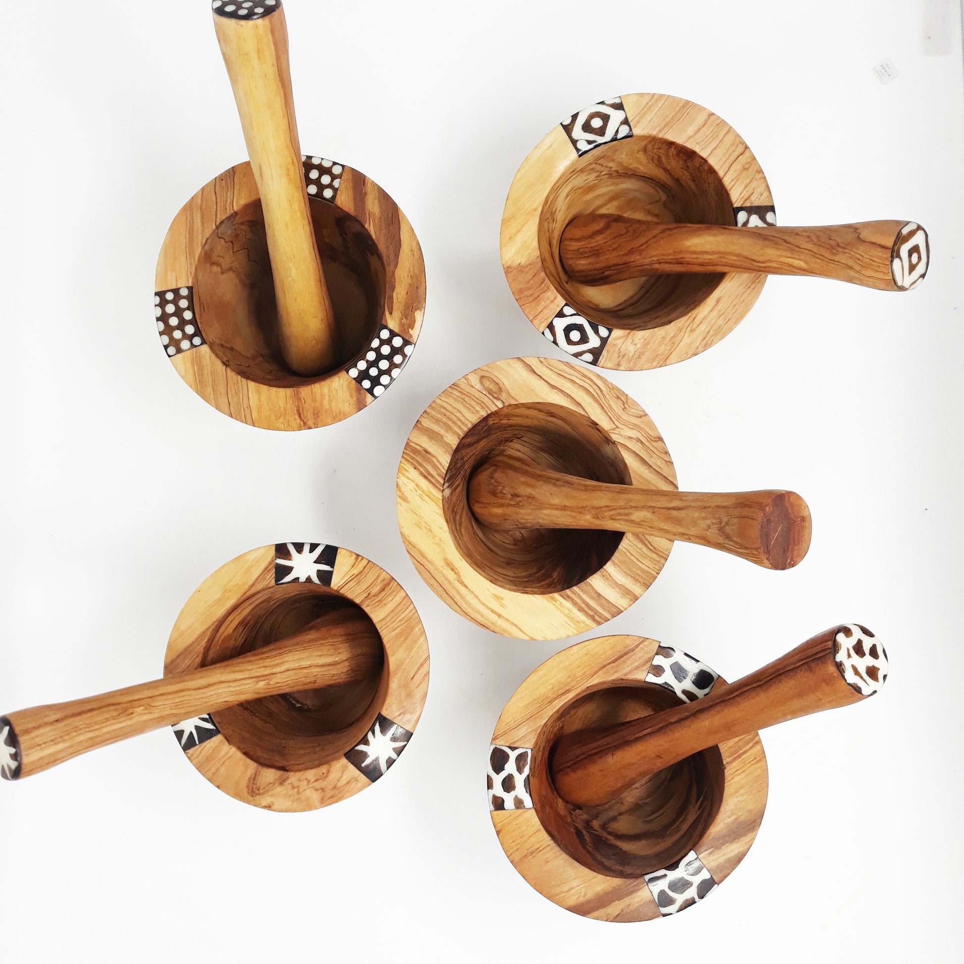Traditional Olive Wood Pestle and Mortar, Rustic Pestle and Mortar, Herb Grinder, Wooden Spice Grinder, Rustic Wooden Pestle and Mortar