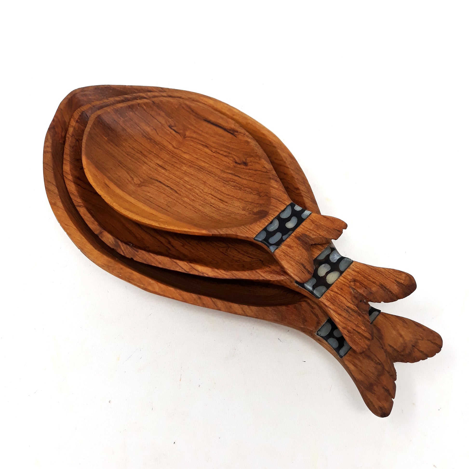 Rustic wooden bowls, wooden bowl set, Rustic bowl set, Housewarming gift, Chef gift, wooden kitchen gifts, Christmas gift idea, Mom gift