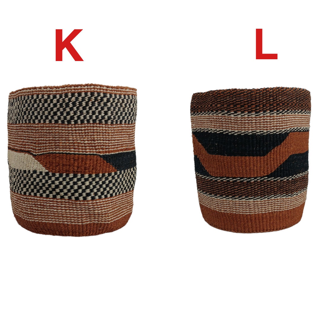 Woven Plant basket, Basket planter, African basket, Baskets for plants, Storage baskets, Sisal basket, boho baskets, Plant baskets, Mom gift