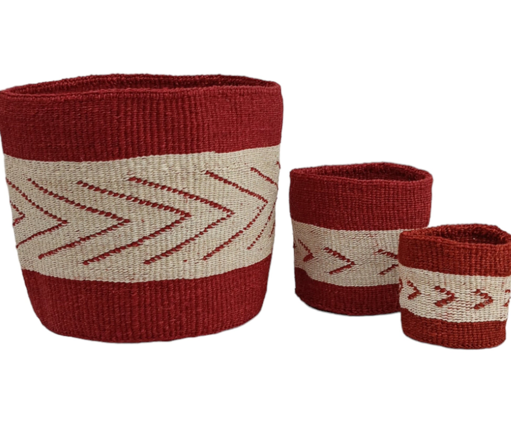 Woven Basket Planter: Large Boho Plant Decor, Handwoven Sisal Basket