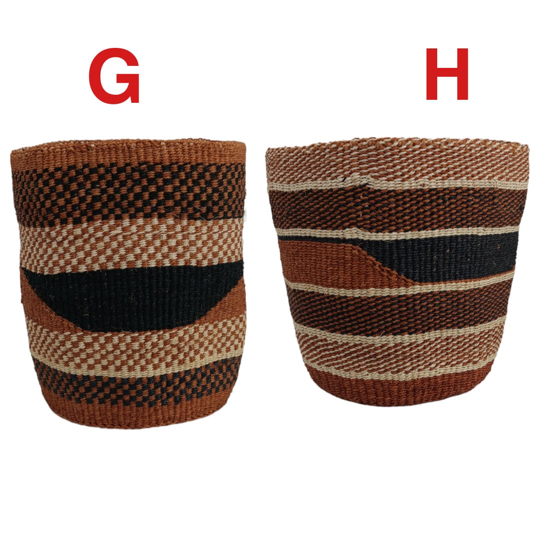 Woven Plant basket, Basket planter, African basket, Baskets for plants, Storage baskets, Sisal basket, boho baskets, Plant baskets, Mom gift