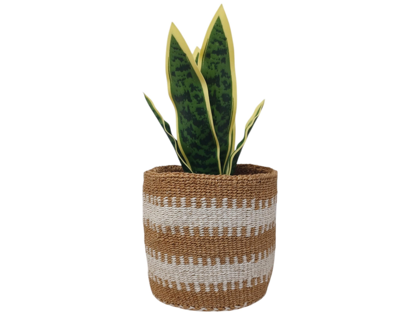 Rustic Handwoven Storage Basket | 7” Natural Basket for Keys, Toys & Everyday Use