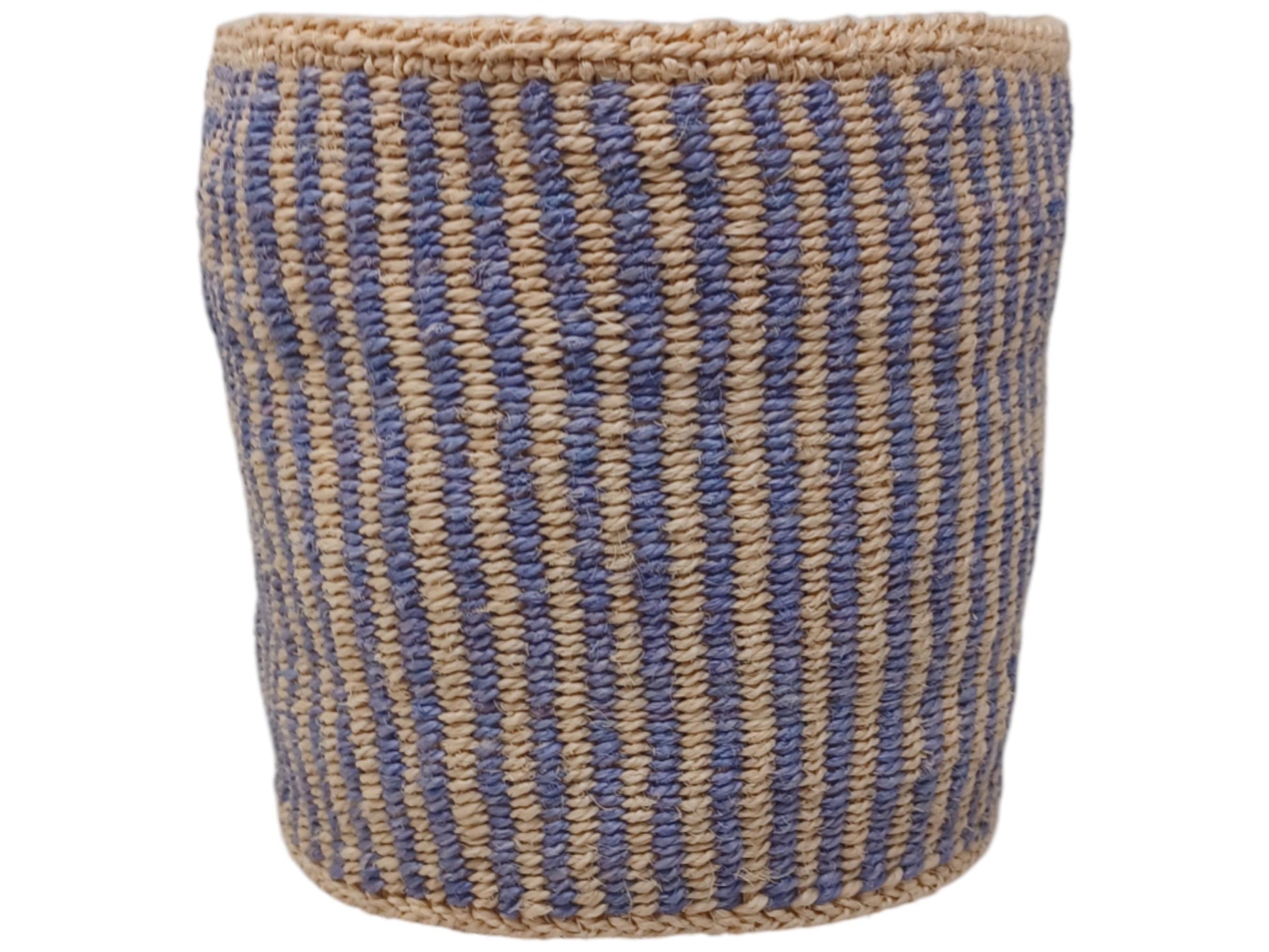 Eco-Friendly Handwoven Basket | 7” Natural Woven Basket for Sustainable Living