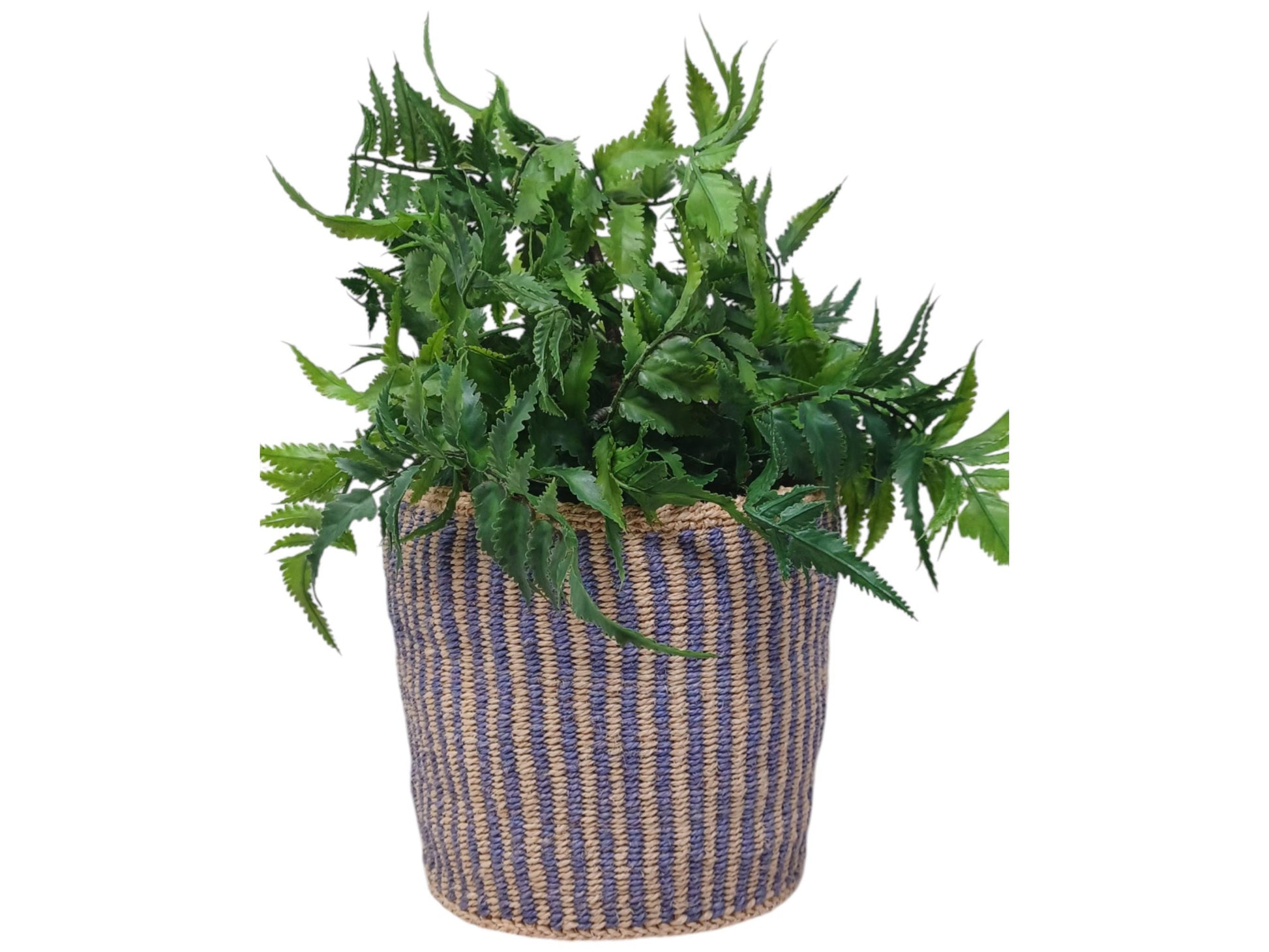 Eco-Friendly Handwoven Basket | 7” Natural Woven Basket for Sustainable Living