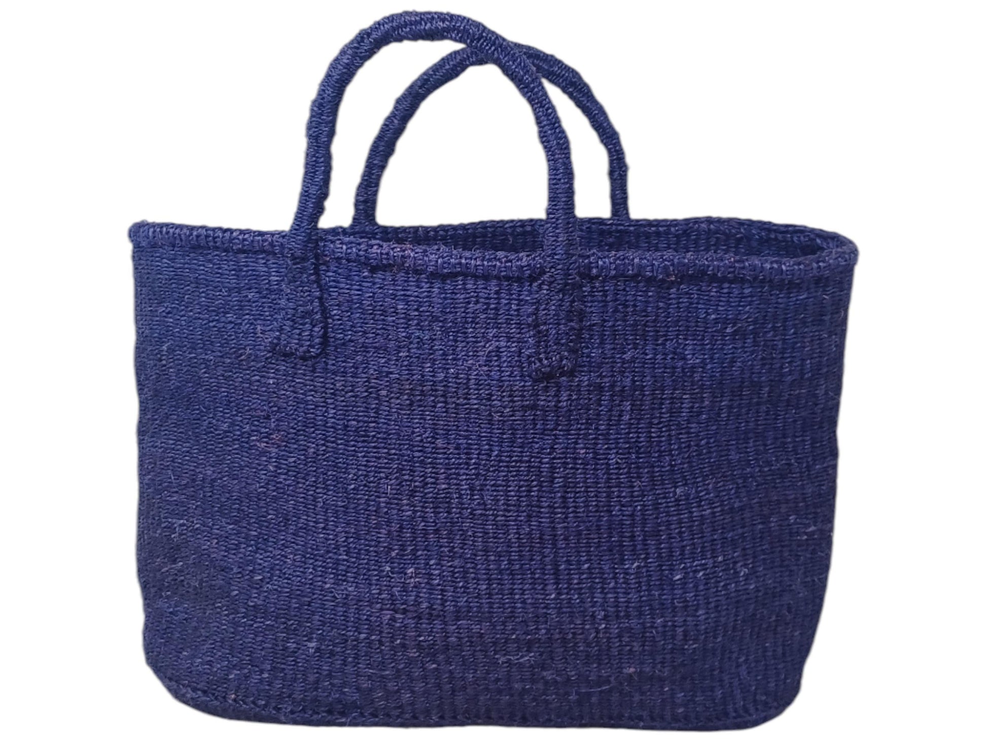 Handmade Sisal Tote Bag: Kenyan Woven Market Basket