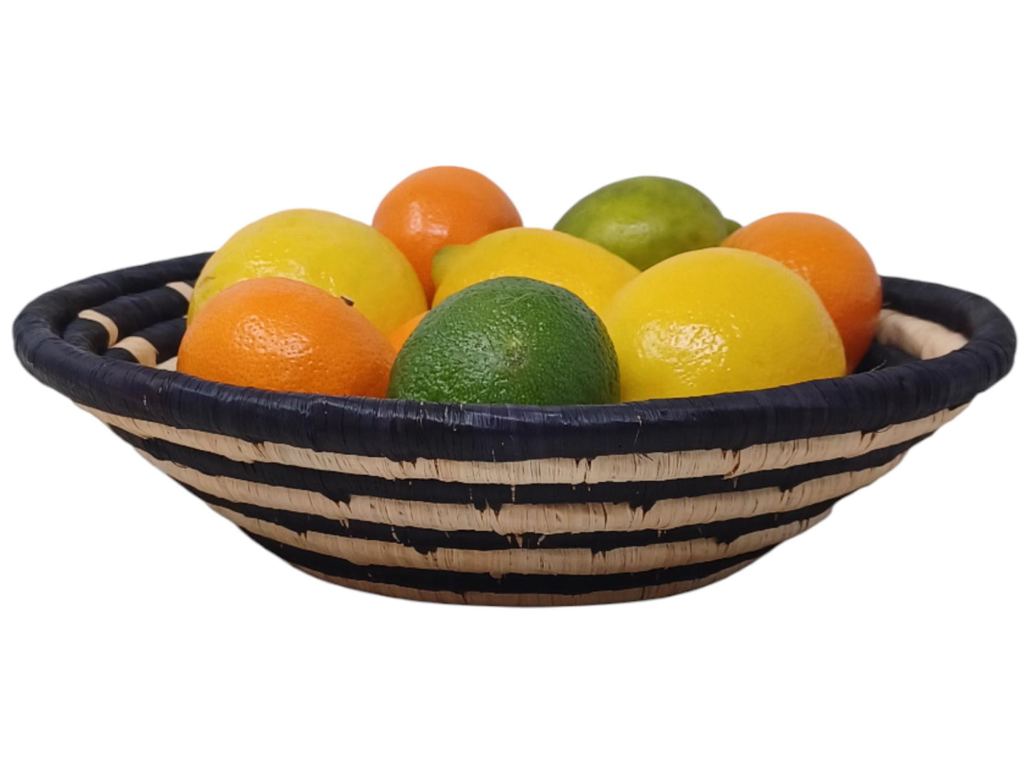 Woven 10” Sisal Bowl | Sustainable African Basket | Handmade Kitchen & Wall Décor