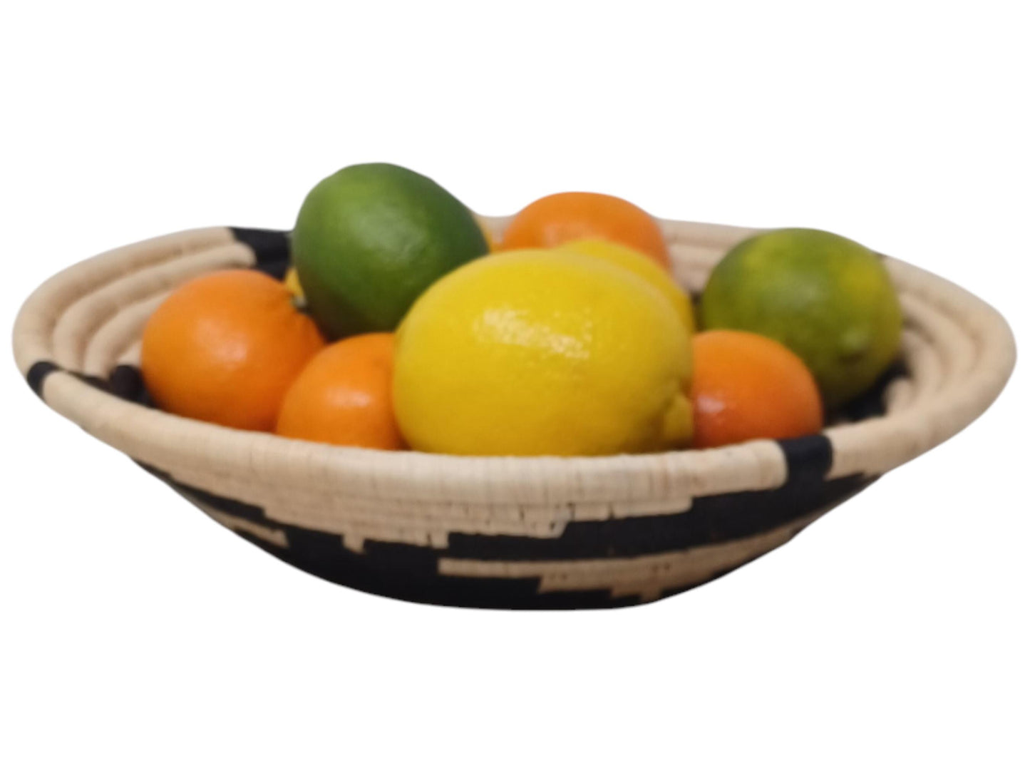 Handwoven 10” Fruit Bowl | African Sisal Basket | Eco-Friendly Decorative Basket