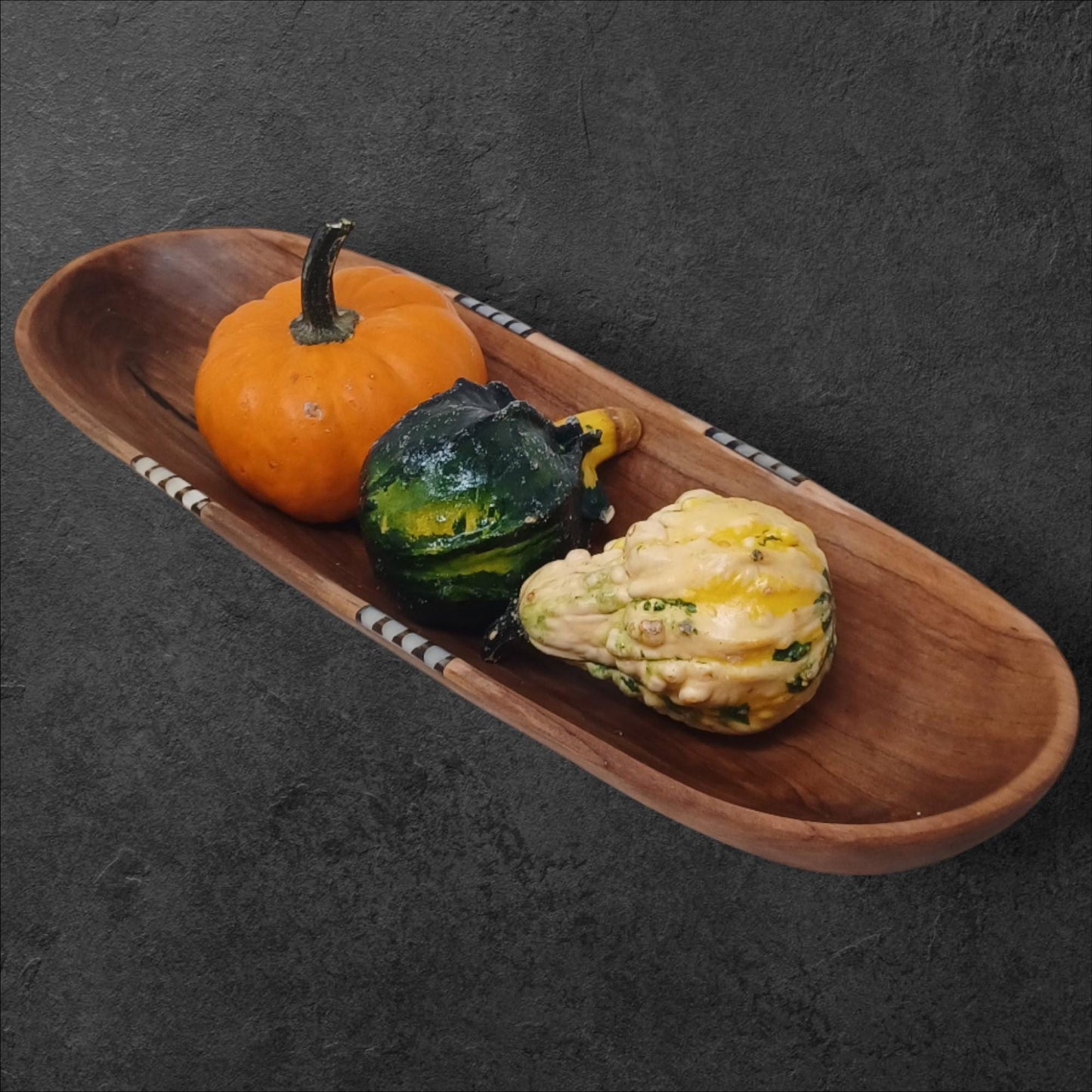 Handmade Olivewood Serving Tray: Rustic Kitchen Bread & Snack Dish
