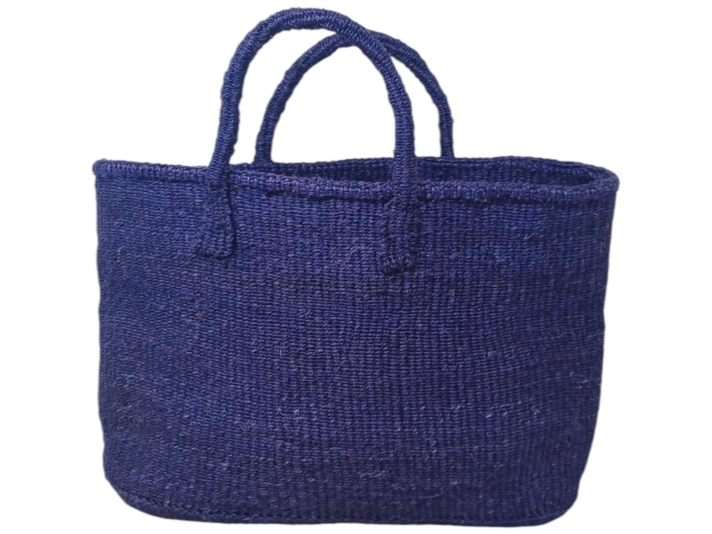 Handmade Sisal Tote Bag: Kenyan Woven Market Basket