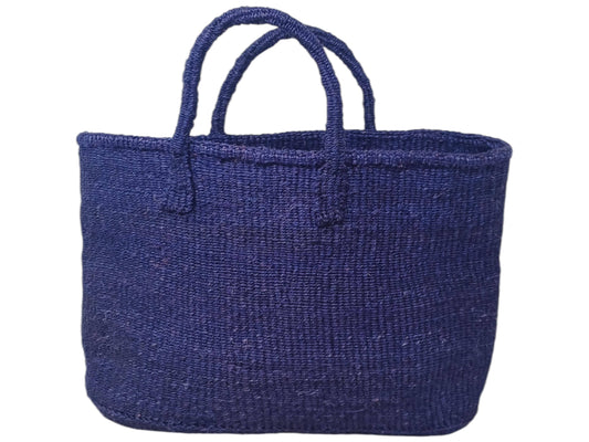 Handmade Sisal Tote Bag: Kenyan Woven Market Basket