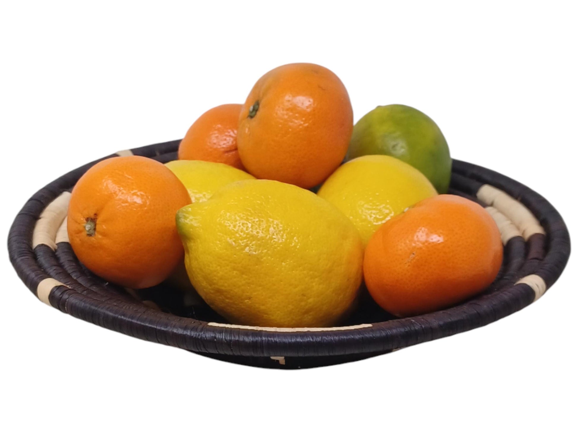 Handmade 10” Sisal Fruit Bowl | Woven Decorative Basket | Sustainable Wall & Table Decor