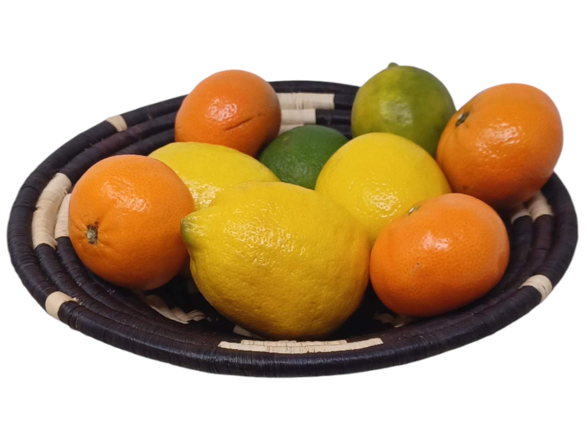Handmade 10” Sisal Fruit Bowl | Woven Decorative Basket | Sustainable Wall & Table Decor