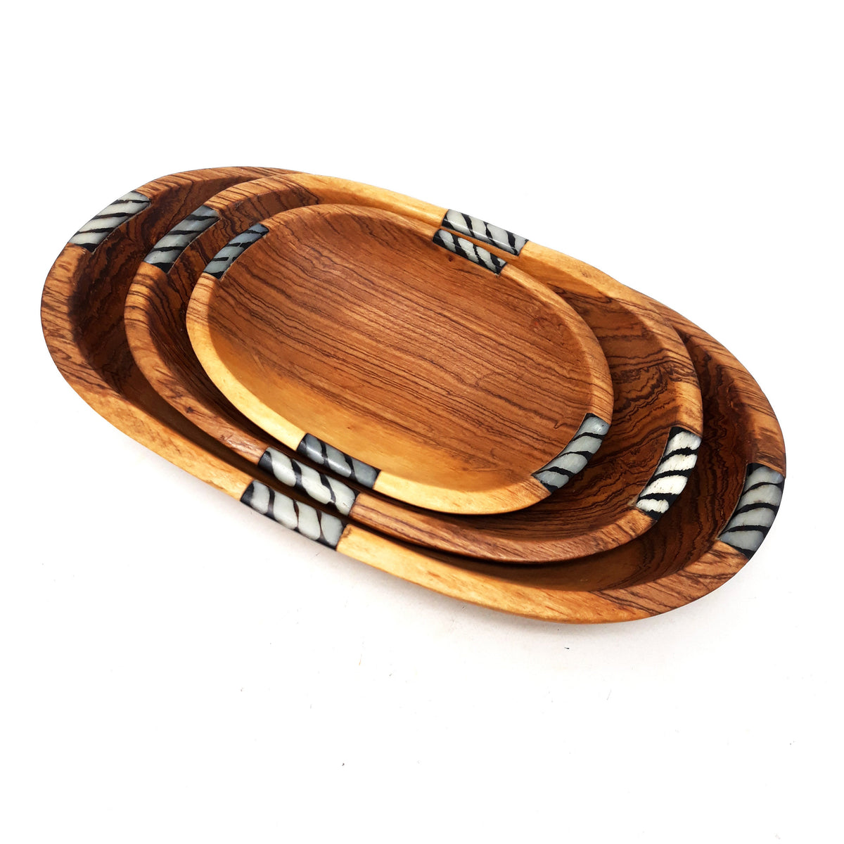 Wooden bowl sets,  set of 3 wooden bowls, Handmade wooden bowls, Olivewood bowls, Farmhouse wood bowl, wooden snack bowl, set of wood bowls,
