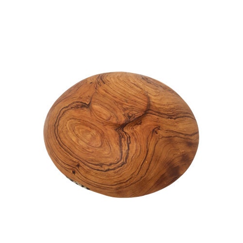 Wooden bowl handmade, Round wood bowl, oval wood bowl, Divided wood bowl, wooden snack bowl, small salad bowl, Olive wood bowl, salsa bowl