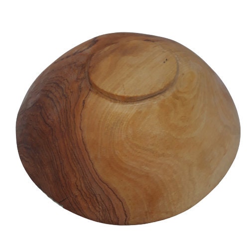 Round wood bowl, Large wood bowl, Wooden bowl set, Wooden bowls handmade, Natural wooden bowls, Olivewood Bowl, Wooden salad bowl set