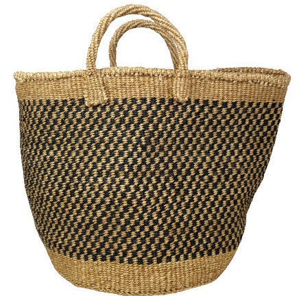 Storage baskets Large, Round storage baskets, Woven baskets, African baskets, large storage basket, woven hamper basket, Basket with handles