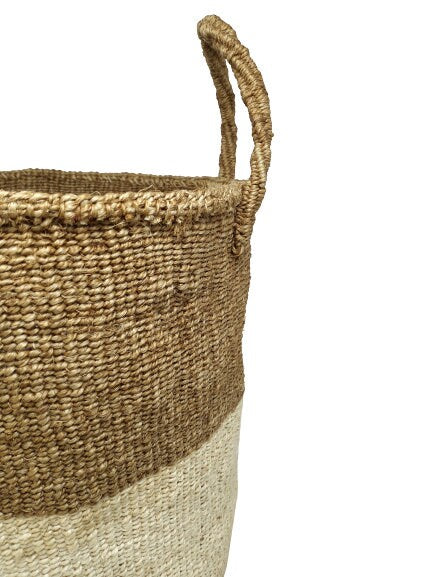 African storage basket, Woven storage basket, basket planter Large, sisal basket, Floor baskets, Large Plant basket, woven hamper basket