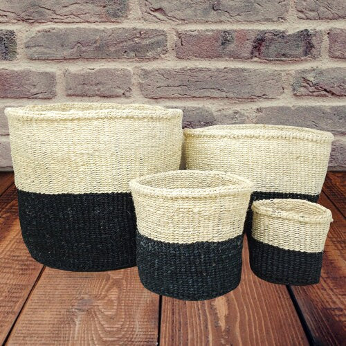 Basket planter, Woven stoage baskets, woven plant basket, Baskets for plants, Sisal basket, woven plant pot holder, Handmade plant basket