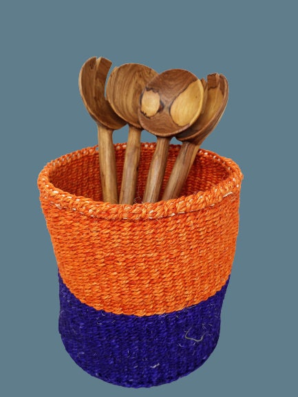 Colorful baskets, Plant baskets, woven baskets, set of baskets, woven plant baskets, christmas gifting, hostess gift, African basket sets