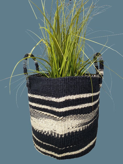 Large woven Storage baskets, Baskets with handles, Round storage baskets, Basket storage, baskets for plants, Sisal baskets, African basket