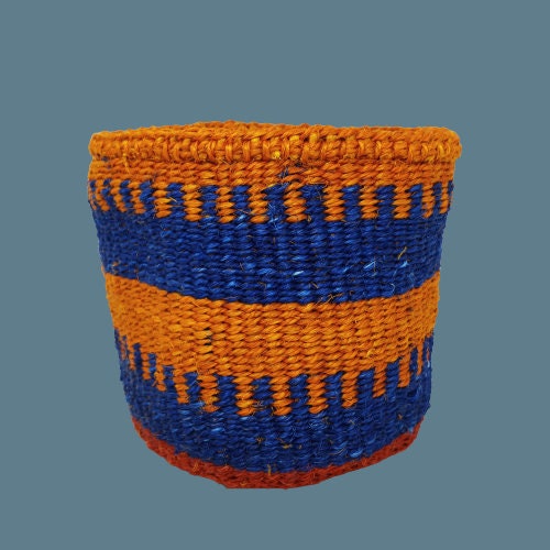 Woven African basket, Handmade storage basket, Bohemian baskets, Handmade Boho basket, Boho planters, Woven basket, woven storage basket