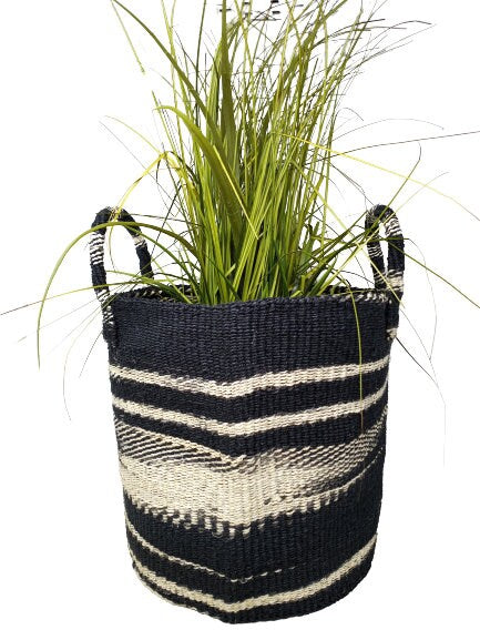 Large woven Storage baskets, Baskets with handles, Round storage baskets, Basket storage, baskets for plants, Sisal baskets, African basket