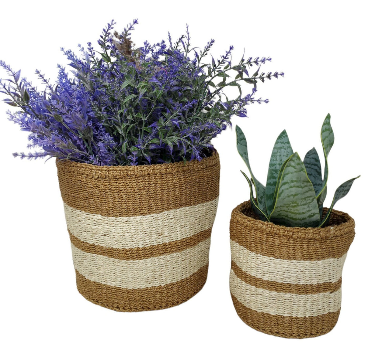 Woven storage basket, basket planter, Baskets for plants, African storage basket, sisal basket, Large Plant basket, woven planters large