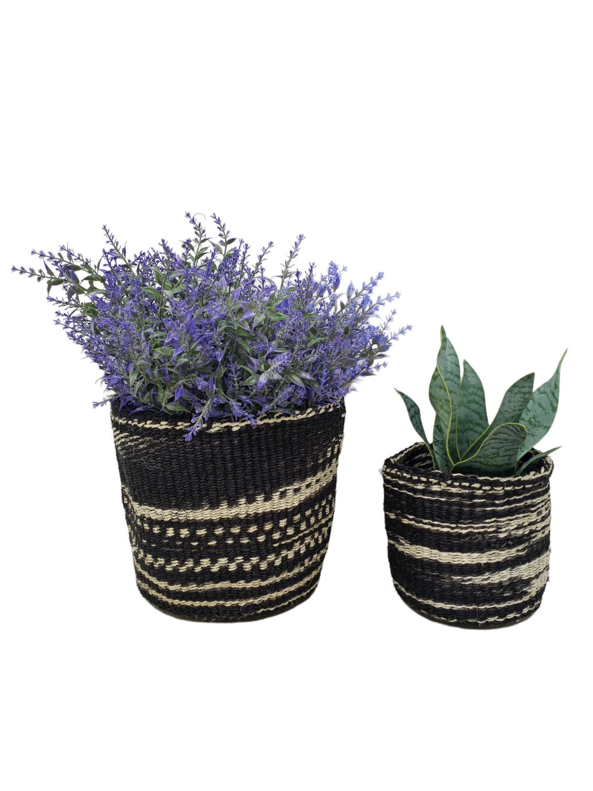 Woven basket sets, African Storage baskets, Decorative basket sets, Sisal basket, Baskets for plants, Plant pot baskets, Indoor plant basket